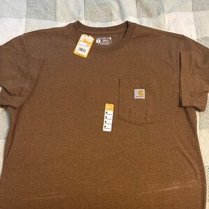 Carhartt Men's Short Sleeve Brown Tee